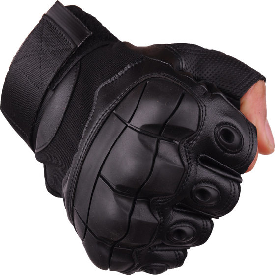 Outdoor Special Half Finger Tactical Gloves Bicycle Training Ride Mountaineering Combat Anti-cut Anti-slip Men Wholesale