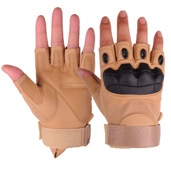 Outdoor Special Half Finger Tactical Gloves Bicycle Training Ride Mountaineering Combat Anti-cut Anti-slip Men Wholesale