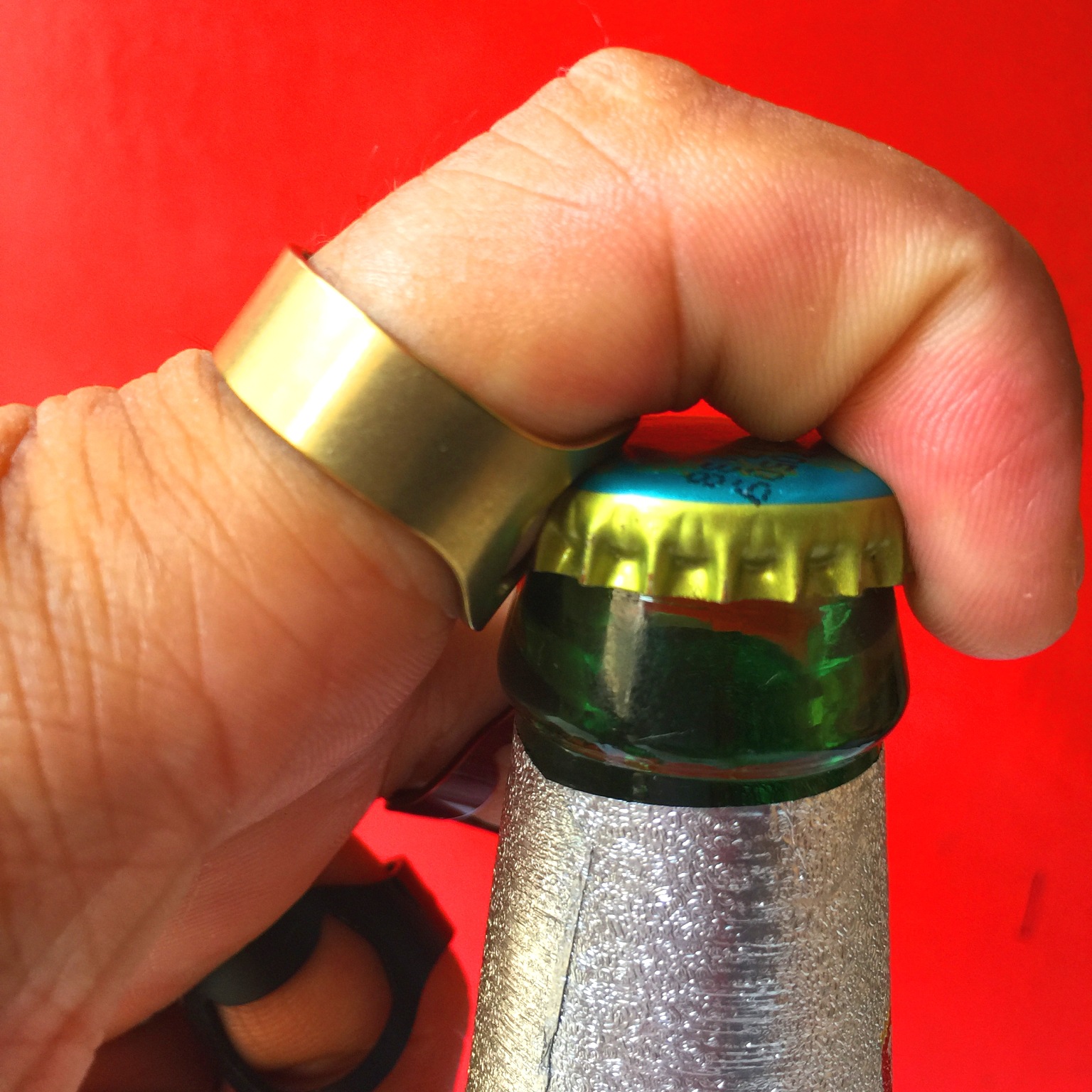 Stainless Steel Bottle Opener Ring Bottle Opener Color Bottle Opener Beer Ring Bottle Opener Jewelry Ring