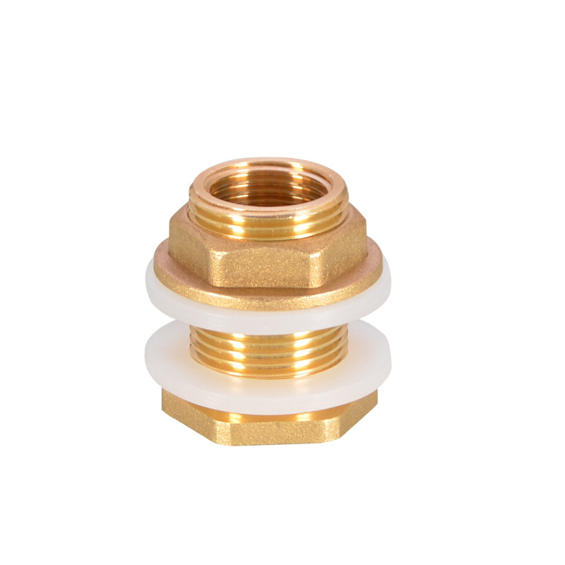 All copper inner and outer wire water tank Joint 3/4/6 1 inch extended drainage Joint Water Tower pool fish tank bucket accessories