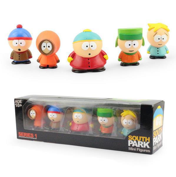 South Park South Park Faozui Paradise 5 boxed car Doll Doll ornaments hand