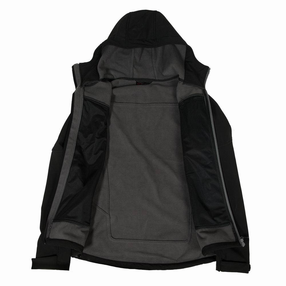 New Light Edition Spot LOGO Men's Outdoor Camping Mountaineering Sports Charge Clothes Composite Velvet