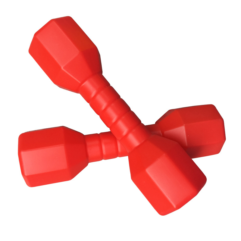 Children's Ring Dumbbell Parent-Child Early Education Plastic Dumbbell Fitness Kindergarten Dumbbell Sporting Goods Children's Fitness Dumbbell