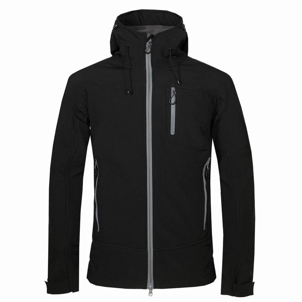 New Light Edition Spot LOGO Men's Outdoor Camping Mountaineering Sports Charge Clothes Composite Velvet