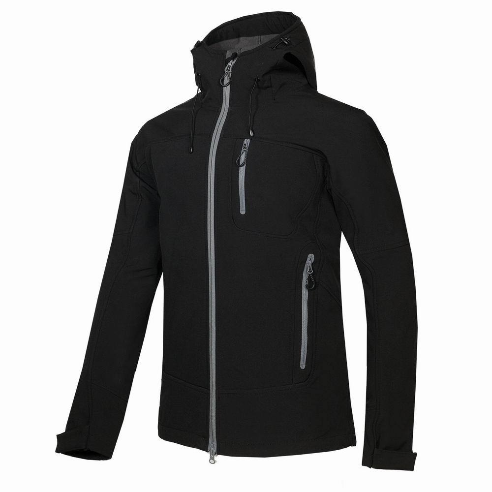 New Light Edition Spot LOGO Men's Outdoor Camping Mountaineering Sports Charge Clothes Composite Velvet