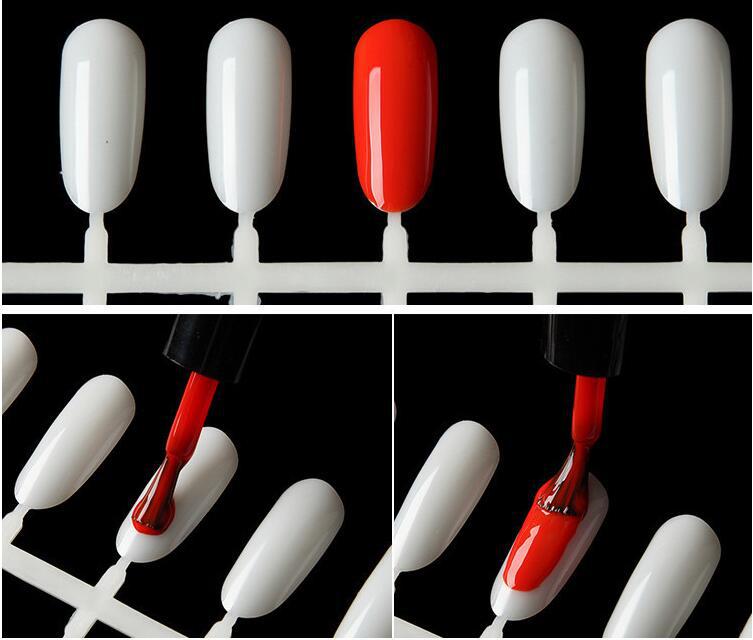 Factory direct supply nail color card model a Japanese round head display plate a single number round head 240 pieces