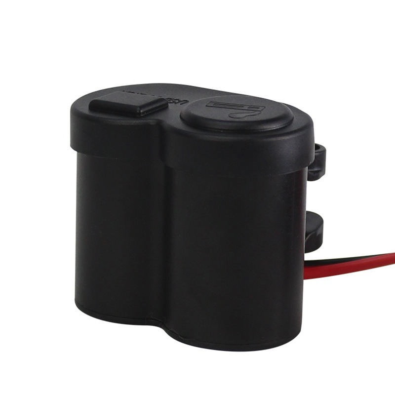卸売りオートバイシガレット12v24vシガレットソケットusb車載携帯電話充電器防水改造部品|undefined