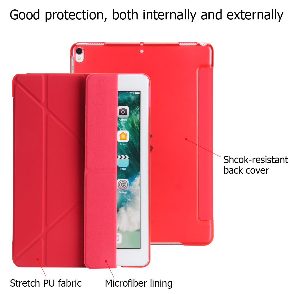 For ipad pro10.5 protective cover 2024 new 9.7 universal transformer Air4 shell matte 10.2 cover