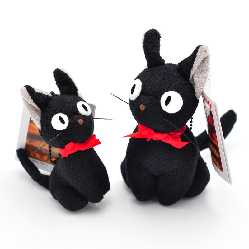 Witch House Express Small Black Cat Plush Toy Pendant Doll Wholesale Japanese Animation Gift Shop Stall