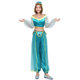 Export Japanese Halloween Clothing Arab Princess Clothing Indian Dancer Performance Clothing Two-color Sexy Belly Dance Clothing