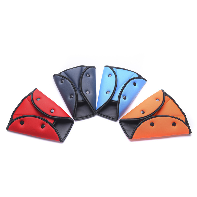Car seat belt shoulder pad cartoon cute interior children's seat belt retainer anti-tire neck a generation of hair