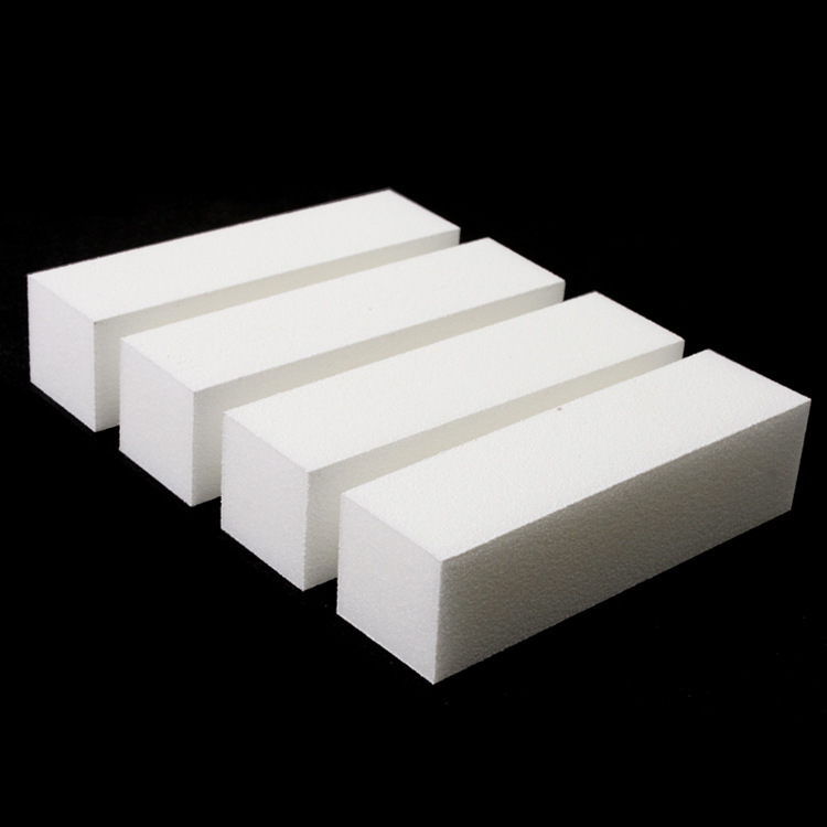 Factory direct nail grinding grinding block high foaming white tofu nail manicure nail file environmental protection