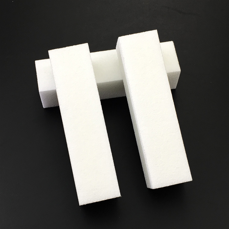 Factory direct nail grinding grinding block high foaming white tofu nail manicure nail file environmental protection