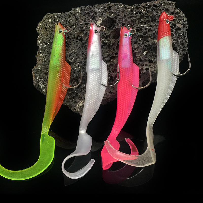威と長条巻/尾鉛頭軟魚12cm 8.5g沈水鉛頭軟餌路亜餌餌クロスボーダー|undefined
