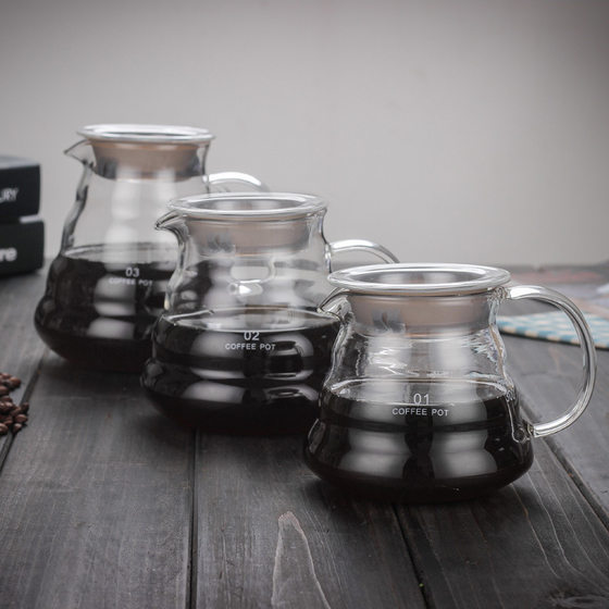 Coffee Pot/Cloud Pot/Water Pot Coffee Pot/Hand Pour Glass Pot/Glass Coffee Pot Glass Teapot