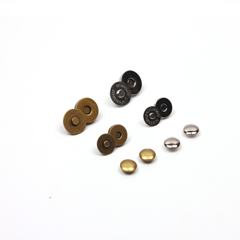 For cross-border Amazon factory to produce high-quality super-good strong magnetic snap button magnet buckle rivet magnetic snap button