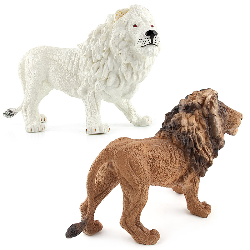 Wild simulation animal park animal model children's toys a variety of simulation animal world