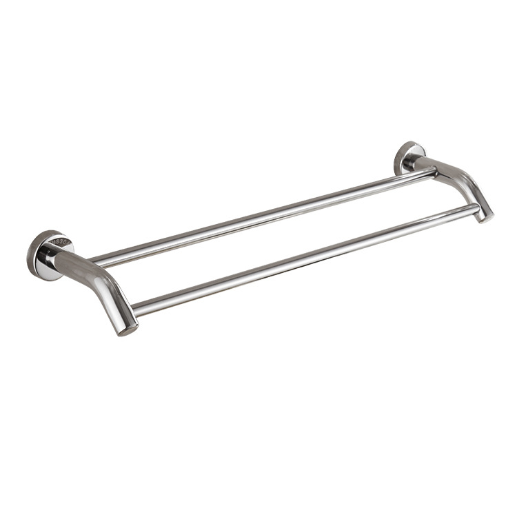 Towel Rack Single Rod Double Rod 304 Stainless Steel Bathroom Towel Bar Towel Bar Bathroom Toilet Bathroom Hanger