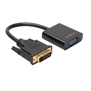 DVI to VGA HD adapter DVI(24+1)to VGA male to female graphics card with display chip