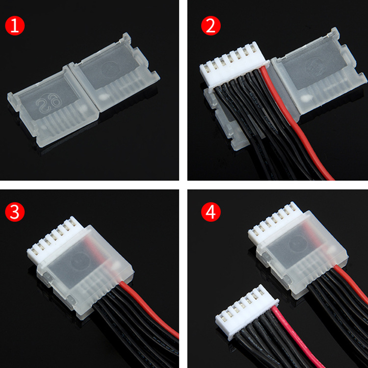 AB buckle lithium battery balance charge plug protector ABclip plug auxiliary factory outlet