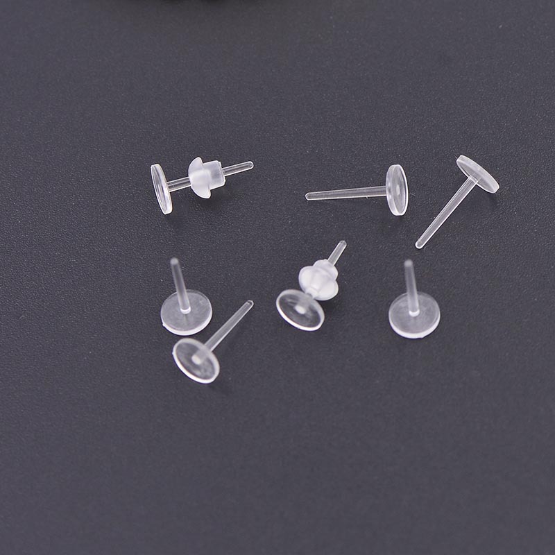 Professional production of resin plastic earrings accessories plastic earrings with hanging rings diy pendant earrings material