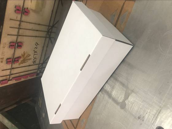 Spot Kraft paper shoe box storage corrugated box flip folding carton wholesale packaging box packaging box custom