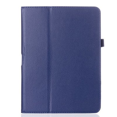 Suitable for Apple 10.2 Bracket Leather Cover Mini7 Two-fold Litchi Pattern ipad234 Protective Cover PU Car Line Air5