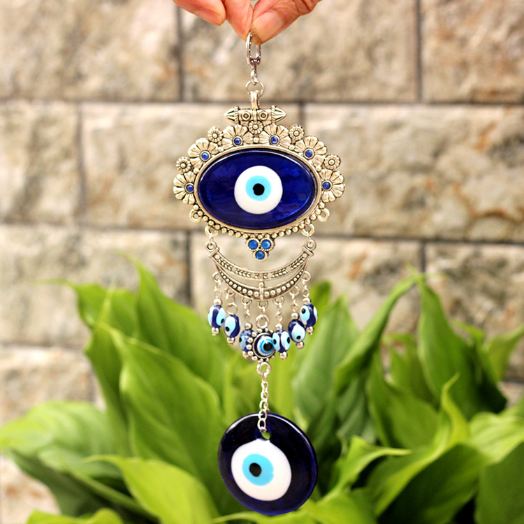 Dream catcher dream catcher garden decoration community New Year decorations outdoor courtyard decoration Turkish blue eyes