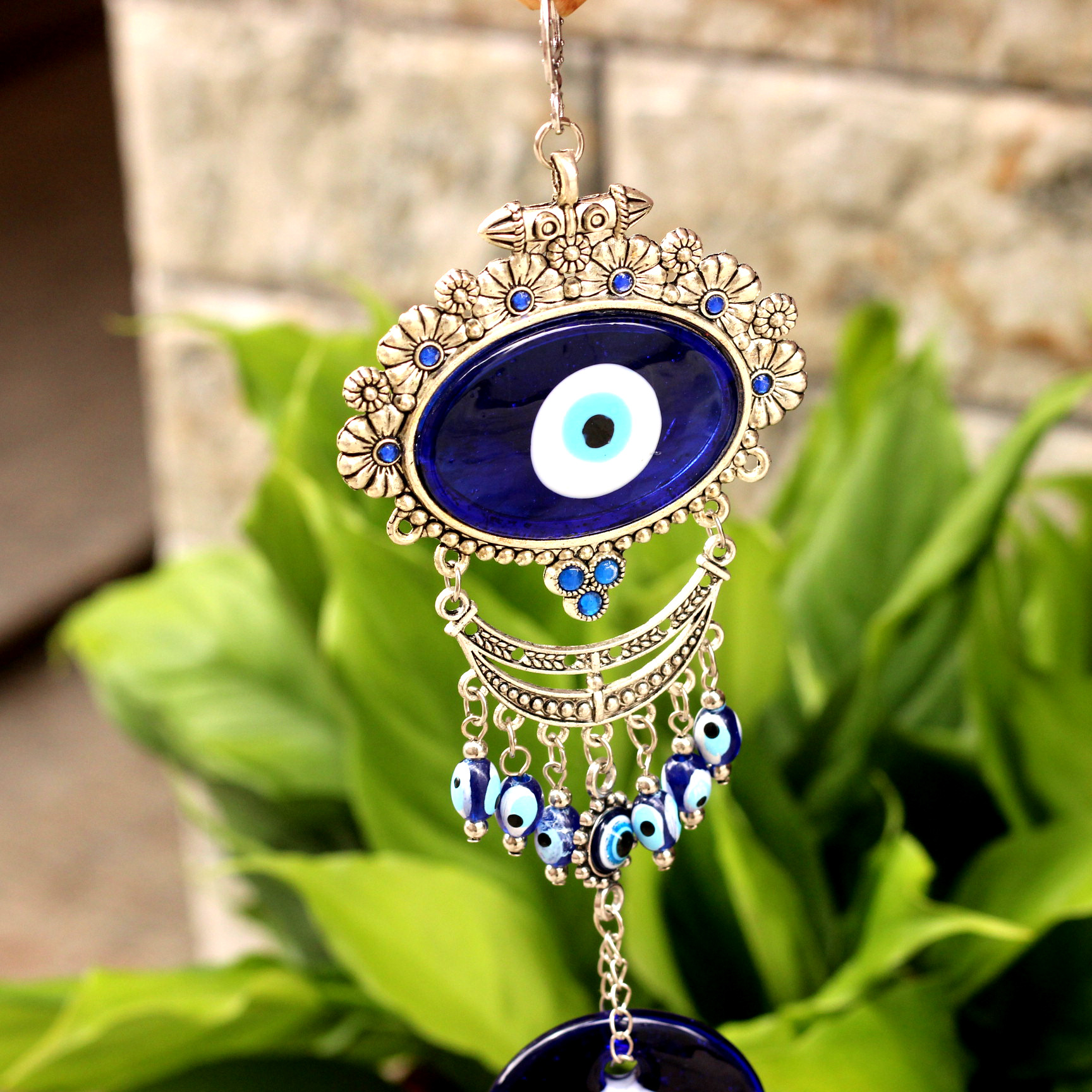 Dream catcher dream catcher garden decoration community New Year decorations outdoor courtyard decoration Turkish blue eyes