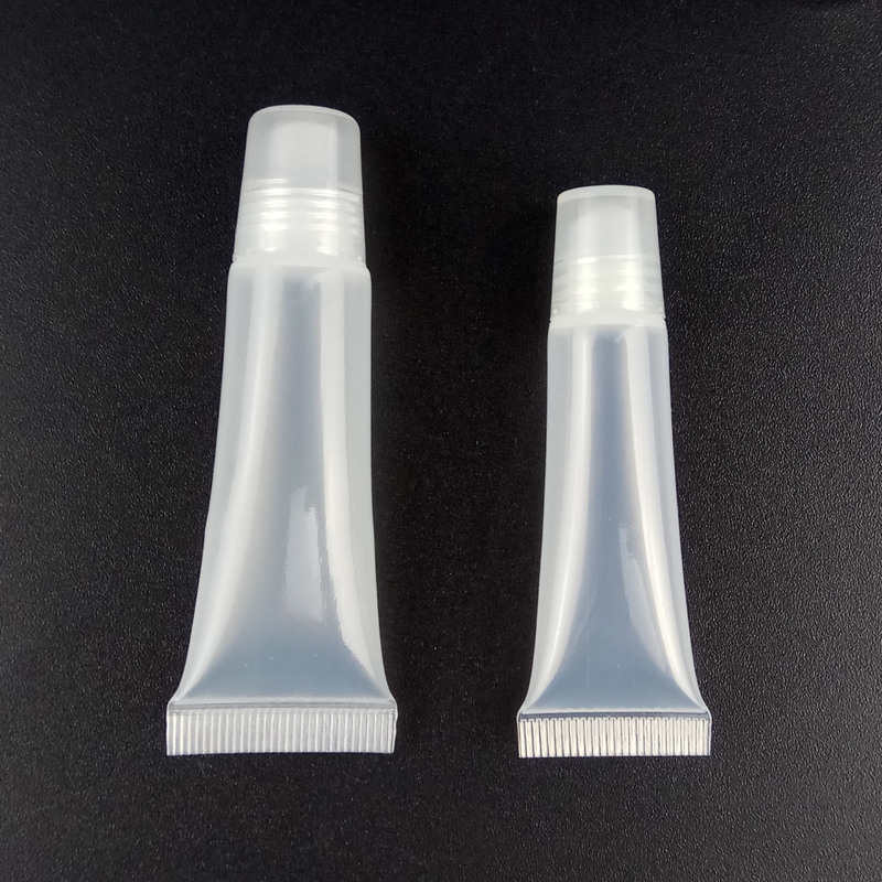 10ml 5mlキャップ斜口円口潤唇膏ホース唇カラーチューブ化粧品分注ホースプラスチックチューブ|undefined
