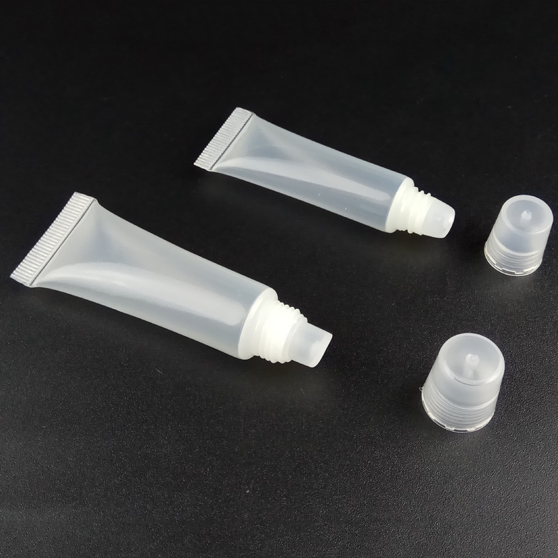 10ml 5mlキャップ斜口円口潤唇膏ホース唇カラーチューブ化粧品分注ホースプラスチックチューブ|undefined