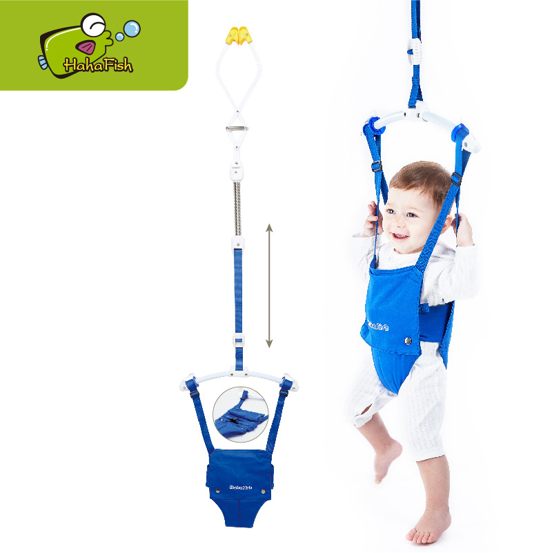 Baby Toddler Jumping Chair Baby Gym Rack Indoor Feeling Training Toy Coax Baby Artifact Door Clip Jumping Chair