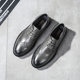 Brock carved men's shoes retro formal men's shoes fashion breathable men's casual shoes wholesale a generation of hair