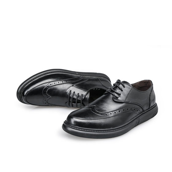 Brock carved men's shoes retro formal men's shoes fashion breathable men's casual shoes wholesale a generation of hair