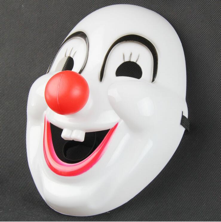 Adult Children Cartoon Cartoon Clown Show Dress Up Props Mask Prom Festival Hard Plastic Clown Mask