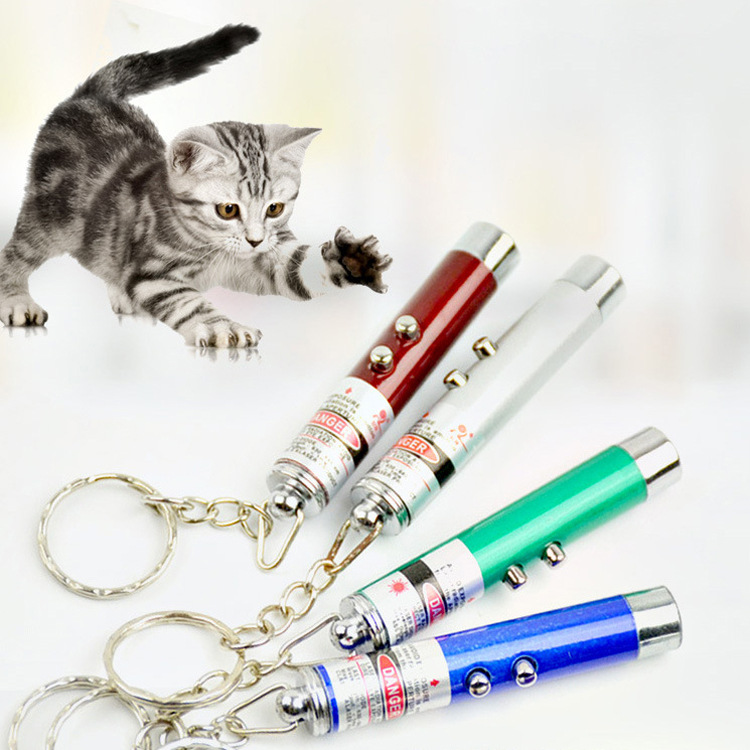 Spot wholesale new pet toys cat laser light cat cat laser infrared cat stick small portable