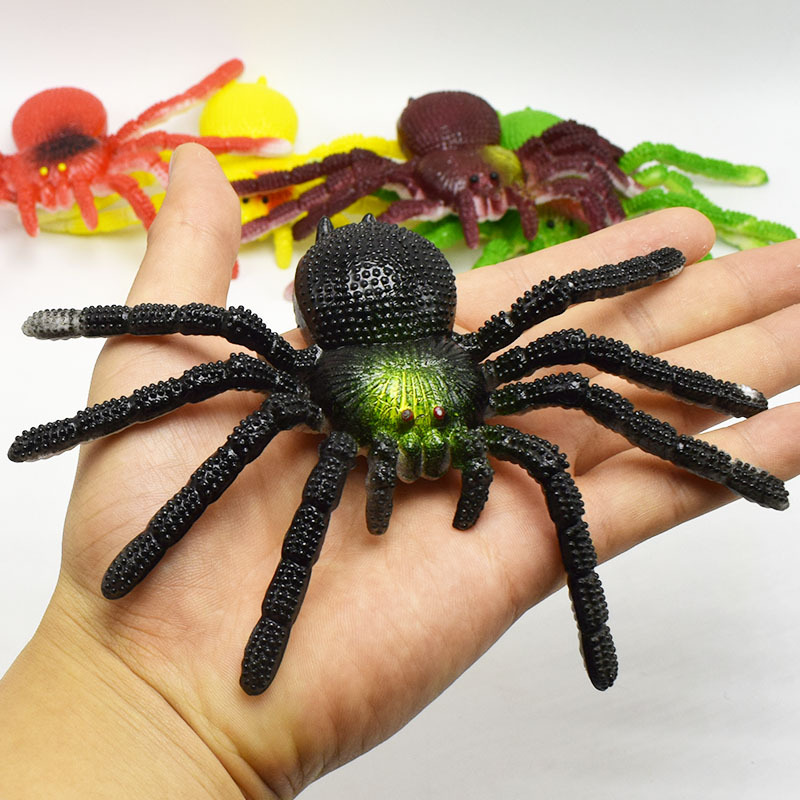 Factory direct TPR spider lizard goldfish animal model toys prank scary toys wholesale