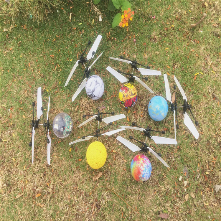 Cross-border hot sale induction flying machine crystal ball usb charging novelty mini flying toy