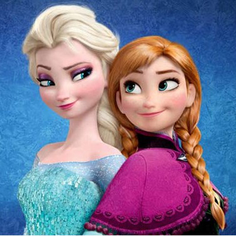 Frozen Anna wig spot animation modeling Frozen Aisha Anna Princess wig wholesale