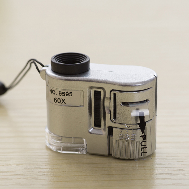 Factory direct LED miniature microscope 9595 microscope White