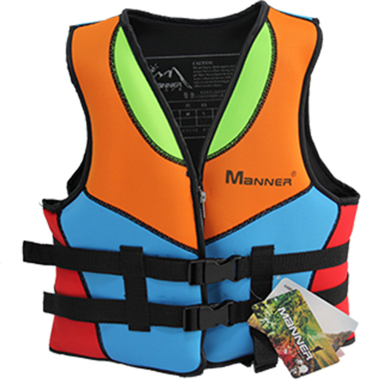 MANNER factory direct sales children's buoyancy children's clothing swimming clothing drifting vest professional life jacket wholesale