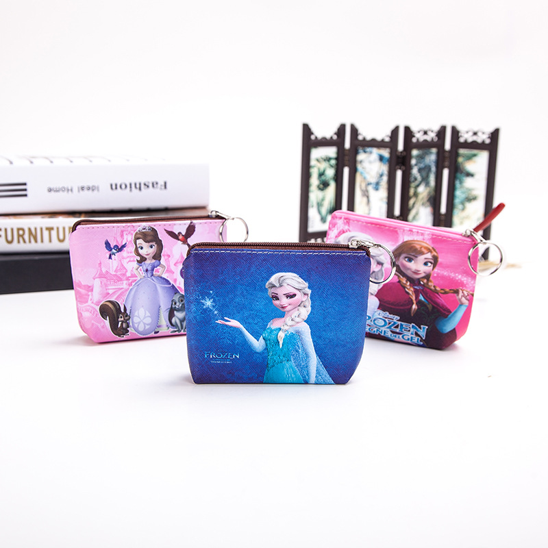 2022 new cute cartoon change bag children's snack bag PU storage bag factory direct wholesale