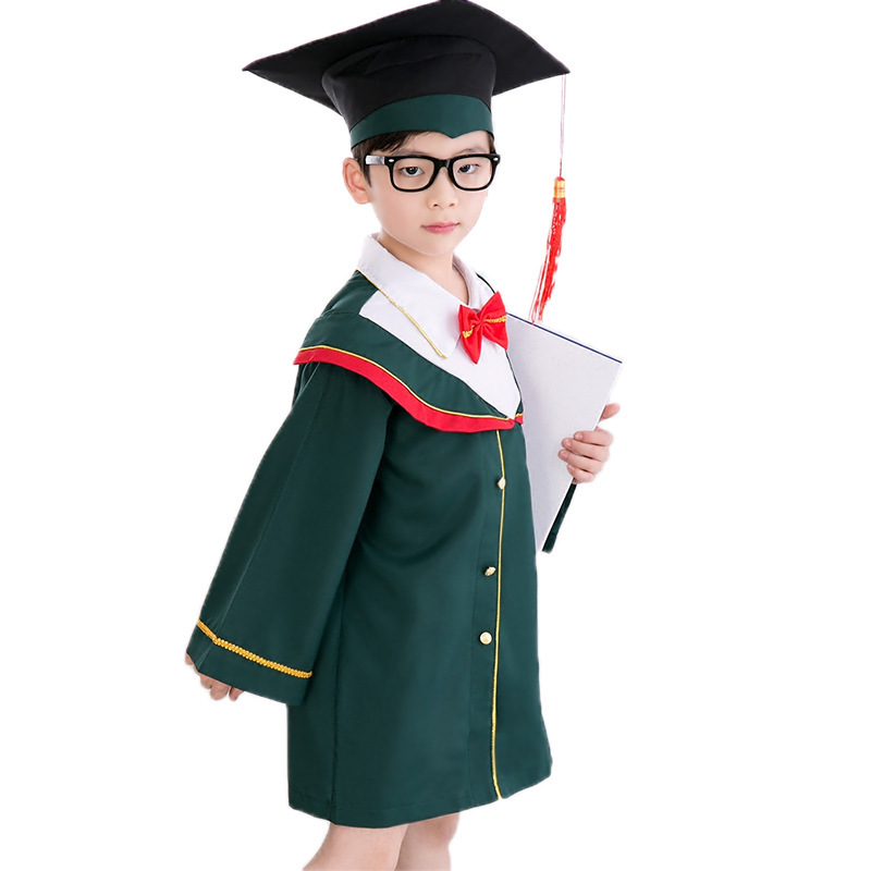 New Children's Doctor Suit Kindergarten Academic Suit Graduation Dress Kindergarten Chorus Performance Suit Wholesale