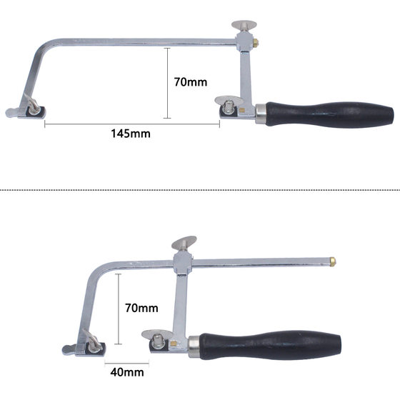 Hand saw bow saw blade curve saw blade small pull saw mini wire saw U-shaped wire saw 144