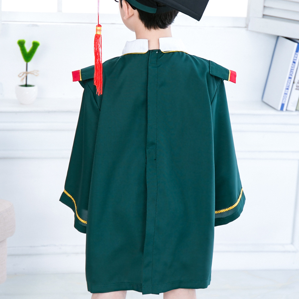 New Children's Doctor Suit Kindergarten Academic Suit Graduation Dress Kindergarten Chorus Performance Suit Wholesale
