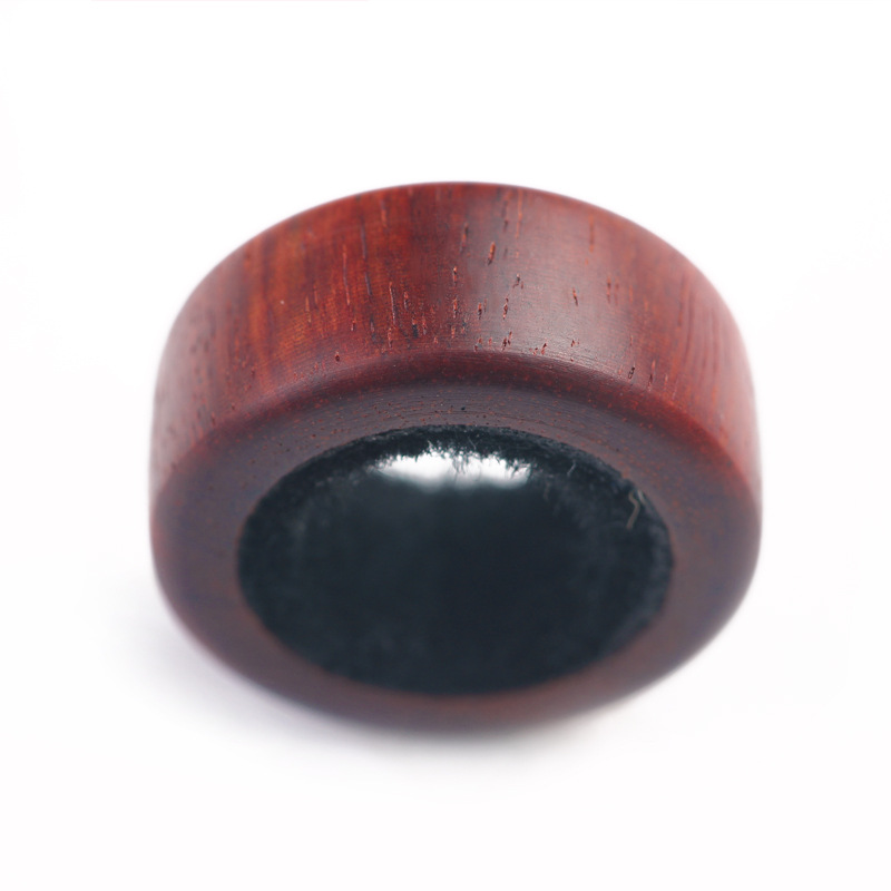 Lake fishing rod Rosewood Rod stop bleeding sandalwood non-slip ring O-ring solid wood backstop Rod stop fishing fishing accessories