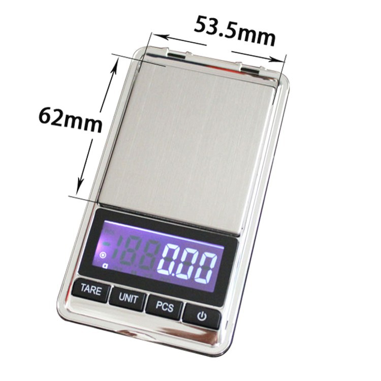 Manufacturers selling portable jewelry electronic scale 0.01g mini carat scale 0.1g tea gram weighing precision gram scale