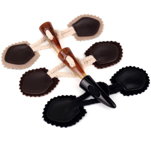 Clothing resin horn button black brown woolen coat sweater coat button wholesale