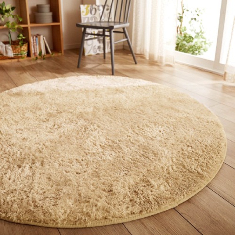 Japanese Style Simple Household Living Room Coffee Table Bedroom Bedside Plush Floor Mat Foot Mat Children's Hanging Basket Swivel Chair Round Carpet