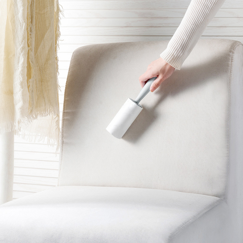 Hair Sticker Tearable Roller Dust Sticky Paper Portable Clothes Dust Sticky Hair Roller Brush Roll Paper Clothes Hair Suction